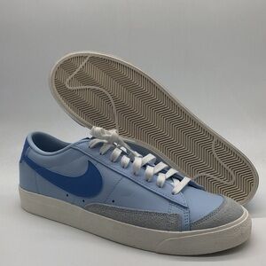 New Nike Blazer Low 77 Vintage Men’s Low Top Casual Shoes Blue FD0281-400 NWOB